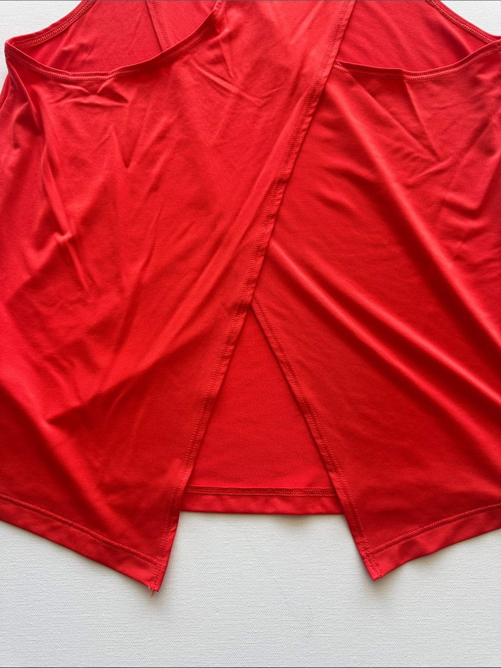 Athleta Red Racerback-Style Performance Tank - Picture 9 of 9